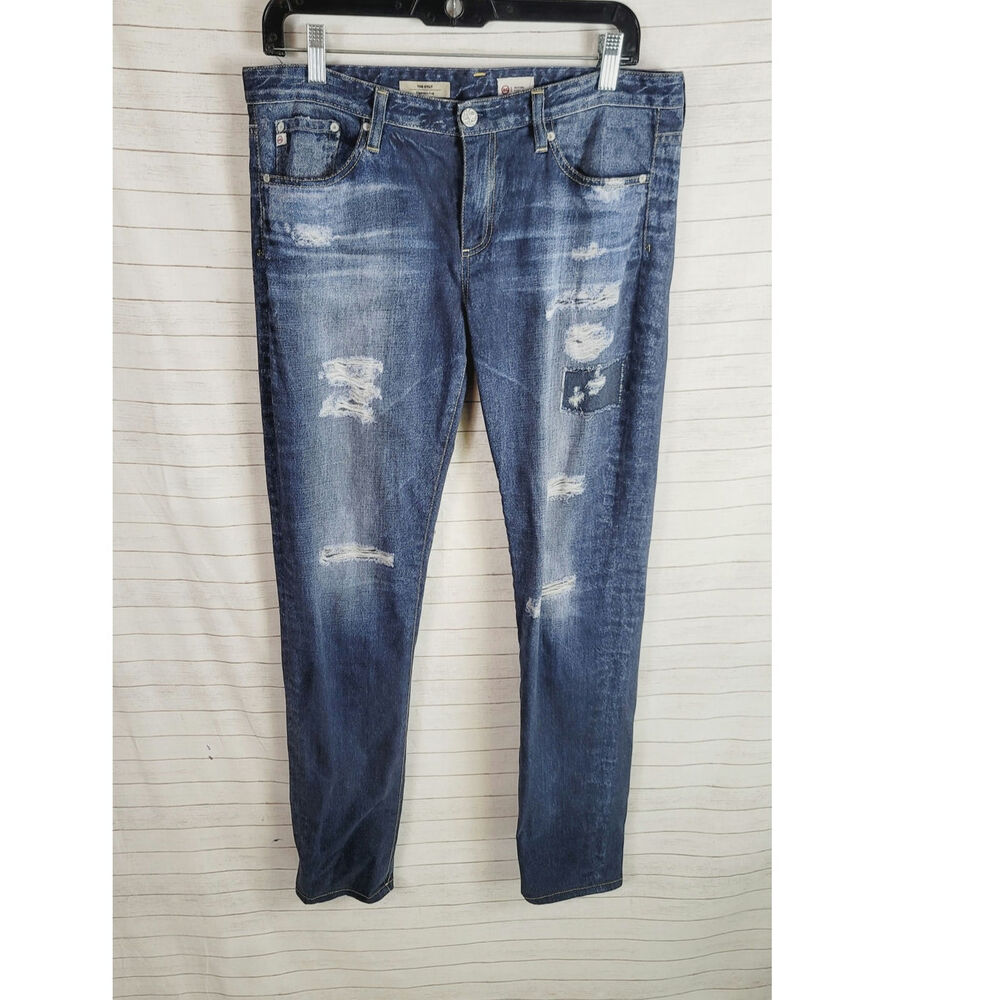 AG Adriano Goldschmied Digital Luxe Denim Legging Jeans In Weber, sz 30R